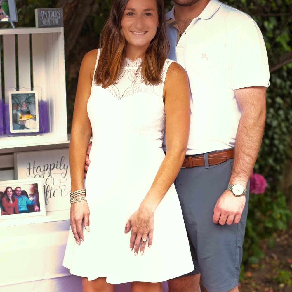 Francescas- White lace dress